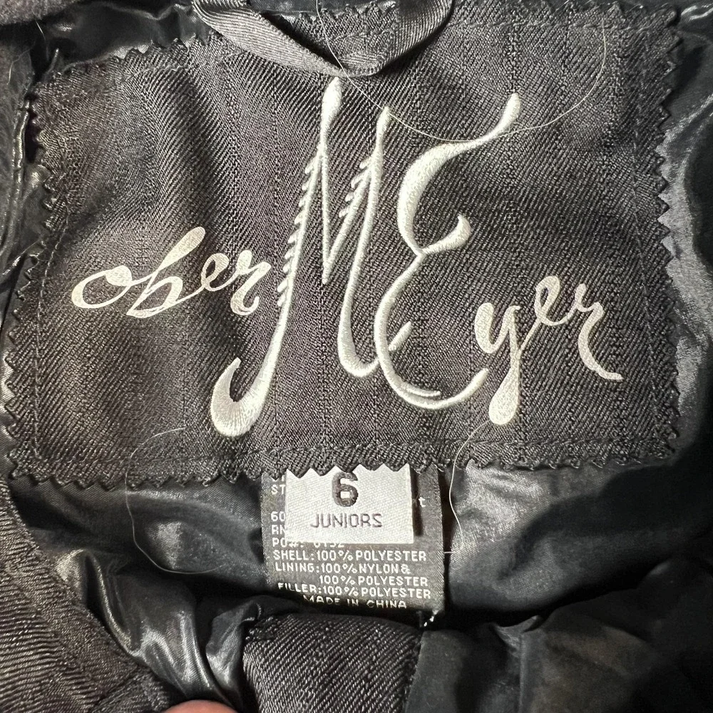 Obermeyer Ski Snow Pants Girls Juniors 6 Black Insulated‎ EWS Gaiters Waterproof